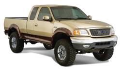 Bushwacker - Bushwacker Cut-Out Style Rear Fender Flares-Black, Ford F-150; 20074-02 - Image 4