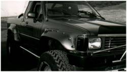 Bushwacker - Bushwacker Cut-Out Style Front Fender Flares-Black, for Toyota Pickup; 31009-11 - Image 1