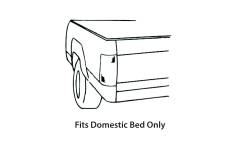 Bushwacker - Bushwacker Cut-Out Style Front Fender Flares-Black, for Toyota Pickup; 31009-11 - Image 2