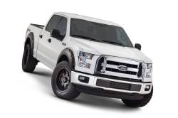 Bushwacker - Bushwacker Pocket Style Front/Rear Fender Flares-Black, Ford F-150; 20935-02 - Image 1