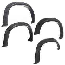 Bushwacker - Bushwacker DRT Style Front/Rear Fender Flares-Black, Silverado; 40984-02 - Image 2