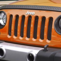 Rugged Ridge - Rugged Ridge 11401.31 Mesh Grille Insert Black for Jeep Wrangler - Image 4