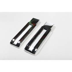 Rugged Ridge - Rugged Ridge 13311.24 Tailgate Hinge Covers Chrome - Image 2