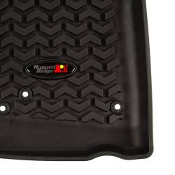 Rugged Ridge - Rugged Ridge 12920.01 Floor Liners Front Black for Jeep Wrangler/Unlimited - Image 4