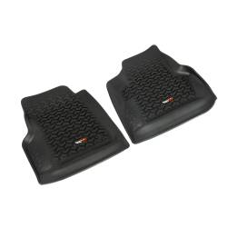Rugged Ridge - Rugged Ridge 12920.11 Floor Liners Front Pair Black for WRANGLER TJ - Image 2