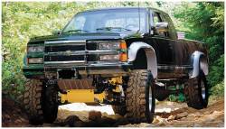 Bushwacker - Bushwacker Cut-Out Style Rear Fender Flares-Black, GM C/K Truck; 40010-11 - Image 1
