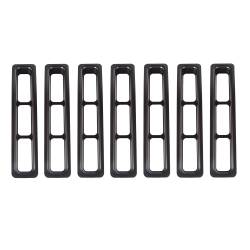 Rugged Ridge - Rugged Ridge 11306.03 Grille Inserts Black - Image 1