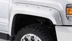 Bushwacker - Bushwacker Pocket Style Front Fender Flares-Black, GMC Sierra; 40133-02 - Image 3