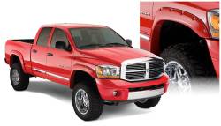 Bushwacker - Bushwacker Pocket Style Front/Rear Fender Flares-Black, for Dodge Ram; 50911-02 - Image 1