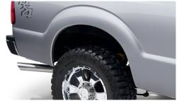 Bushwacker - Bushwacker Extend-a-Fender Rear Fender Flares-Black, Super Duty; 20086-02 - Image 5