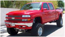 Bushwacker - Bushwacker Pocket Style Front/Rear Fender Flares-Black, Silverado; 40917-02 - Image 2
