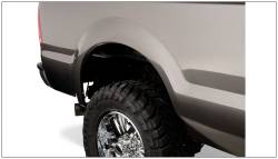 Bushwacker - Bushwacker Extend-a-Fender Front/Rear Fender Flares-Black, Super Duty; 20928-02 - Image 11