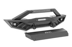 Rough Country Suspension Systems - Rough Country Heavy Duty Front Winch Bumper-Black, for Jeep JK/JL/JT; 10645A - Image 3