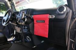 SpiderWebShade - SpiderWebShade Mesh Interior Storage Organizer-Red; SWS-GRBBAG-01-RED - Image 2