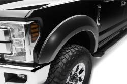 Bushwacker - Bushwacker Extend-a-Fender Front/Rear Fender Flares-Black, Super Duty; 20943-02 - Image 4