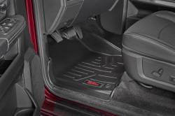 Rough Country Suspension Systems - Rough Country Front/Rear Floor Liners-Black, for 12-18 Ram 1500 Crew; M-31213 - Image 6