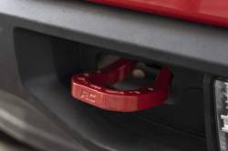 Rough Country Suspension Systems - Rough Country Front Forged Tow Hooks-Red, 19-24 Silverado 1500; RS132 - Image 8