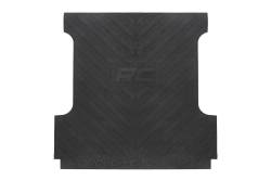 Rough Country Suspension Systems - Rough Country Rubber Truck Bed Mat-Black, 19-24 Silverado/Sierra 6.6'; RCM673 - Image 4