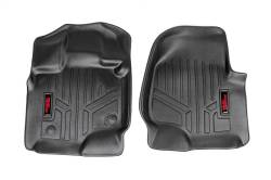 Rough Country Suspension Systems - Rough Country Front Floor Liners-Black, 15-24 Ford F-150; M-5151 - Image 1