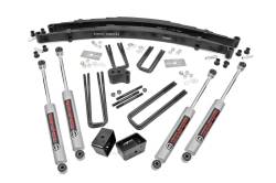Rough Country Suspension Systems - Rough Country 4" Suspension Lift Kit, for 78-89 Dodge W-Series Trucks; 310.20 - Image 1