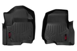 Rough Country Suspension Systems - Rough Country Front Floor Liners-Black, 17-24 Ford Super Duty; M-5171 - Image 1