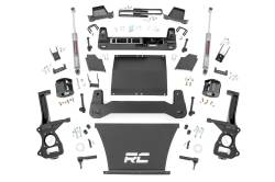 Rough Country Suspension Systems - Rough Country 4" Suspension Lift Kit, 19-24 AT4/Trailboss 1500 Gas; 27531 - Image 1