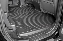Rough Country Suspension Systems - Rough Country Front/Rear Floor Liners-Black, 15-24 Ford F-150 Crew; M-51512 - Image 3