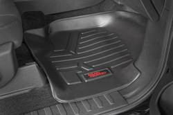 Rough Country Suspension Systems - Rough Country Front/Rear Floor Liners-Black, 15-24 Ford F-150 Crew; M-51512 - Image 4
