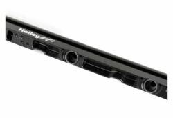 Holley - Holley EFI High Flow Aluminum Fuel Rail Kit-Black, LS Series; 534-210 - Image 2
