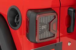 Rough Country Suspension Systems - Rough Country Rear LED Tail Lights-Smoked, for Wrangler JL; RCH5900 - Image 3