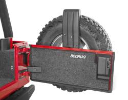 BedRug - Bed Rug Classic Carpeted Rear Tailgate Mat, for Jeep TJ; BRTJTG - Image 3
