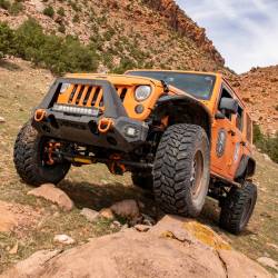 ARIES - ARIES 2081001 TrailChaser Front Bumper Center Section Fits 07-18 Wrangler (JK) - Image 2