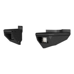 ARIES - ARIES 2081222 TrailChaser Rear Bumper Side Extensions w/LED Lights - Image 1