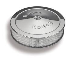 Holley - Holley Performance 120-102 Chrome Round Air Cleaner - Image 2