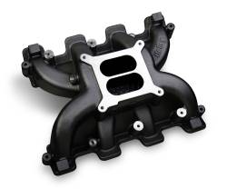 Holley - Holley Performance 300-130BK LS Dual Plane Mid-Rise Intake - Image 1