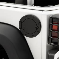 Rugged Ridge - Rugged Ridge 11229.02 Non-Locking Gas Cap Door Black for Wrangler JK; - Image 3