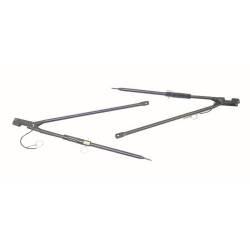 Rugged Ridge - Rugged Ridge 11251.02 Adjustable Soft Top Spreader Bar for WRANGLER YJ - Image 1