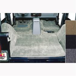Rugged Ridge - Rugged Ridge 13690.09 Deluxe Carpet Kit Gray for Jeep CJ & Wrangler - Image 1