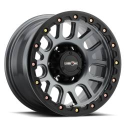 Vision Wheel - Vision Wheels 111 Nemesis 18x9 6x5.5 0mm Gray Matte w/Black Lip; 111-8983GM0 - Image 1