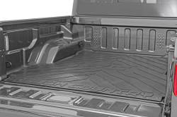 Rough Country Suspension Systems - Rough Country Rubber Truck Bed Mat-Black, for 20-24 Gladiator JT 5'; RCM687 - Image 3