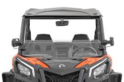 Rough Country Suspension Systems - Rough Country Front UTV Half Windshield, for Can-Am Maverick Sport; 98101931 - Image 4