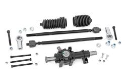 Rough Country Suspension Systems - Rough Country Heavy Duty Rack & Pinion Steering Kit for Polaris Ranger XP; 93115 - Image 4