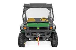 Rough Country Suspension Systems - Rough Country Front UTV Full Windshield, for John Deere Gator 825i; 98122270 - Image 1