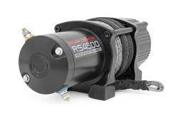 Rough Country Suspension Systems - Rough Country 4500lb 12V Electric UTV Winch w/ Synthetic Rope; RS4500SA - Image 4