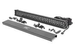 Rough Country Suspension Systems - Rough Country Black Series 30" Dual Row LED DRL Light Bar, EACH; 70930BD - Image 1