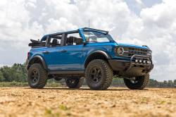 Rough Country Suspension Systems - Rough Country Front Bumper Nudge Bar w/ LEDs-Black, 21-24 Bronco; 51049 - Image 11