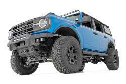 Rough Country Suspension Systems - Rough Country 4.5" Oval Tube Nerf Steps-Black, 21-24 Bronco 4dr; 21011 - Image 5