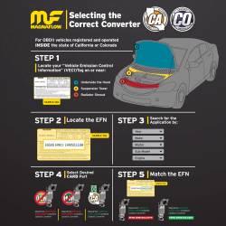 MagnaFlow Exhaust Products - California Manifold Catalytic Converter - Image 3