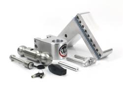 Weigh Safe - Weigh Safe 3" 180 Degree Class V 6" Drop Hitch Receiver, 21K; LTB6-3-KA - Image 3