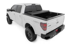 Rough Country Suspension Systems - Rough Country Hard Tri-Fold Tonneau Cover, 04-14 Ford F-150 5.5'; 49214550 - Image 4